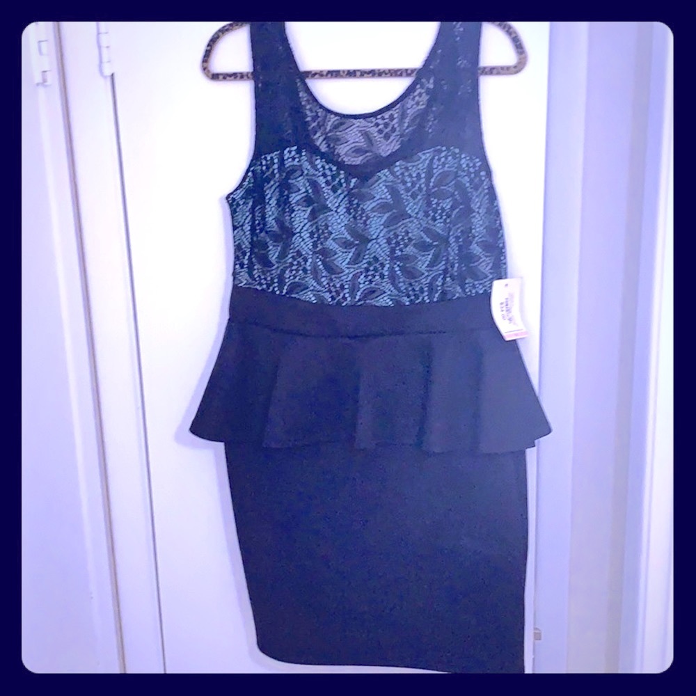 Fashion to figure peplum dress